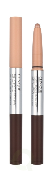 Clinique Impact Duo Eye Shadow 1.9 g #04 Cafe Au Lait i gruppen SKÖNHET & HÄLSA / Makeup / Ögon & Ögonbryn / Ögonskuggor hos TP E-commerce Nordic AB (C88199)