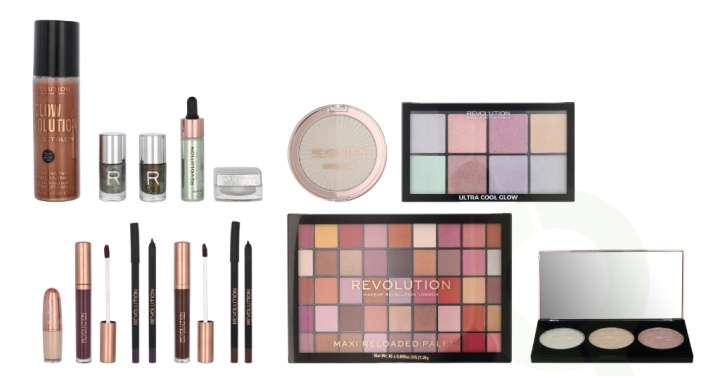 Makeup Revolution Advent Calendar Limited Edition 12 piece 12 Pcs i gruppen LEKSAKER, BARN- & BABYPRODUKTER / Leksaker / Adventskalendrar hos TP E-commerce Nordic AB (C88207)