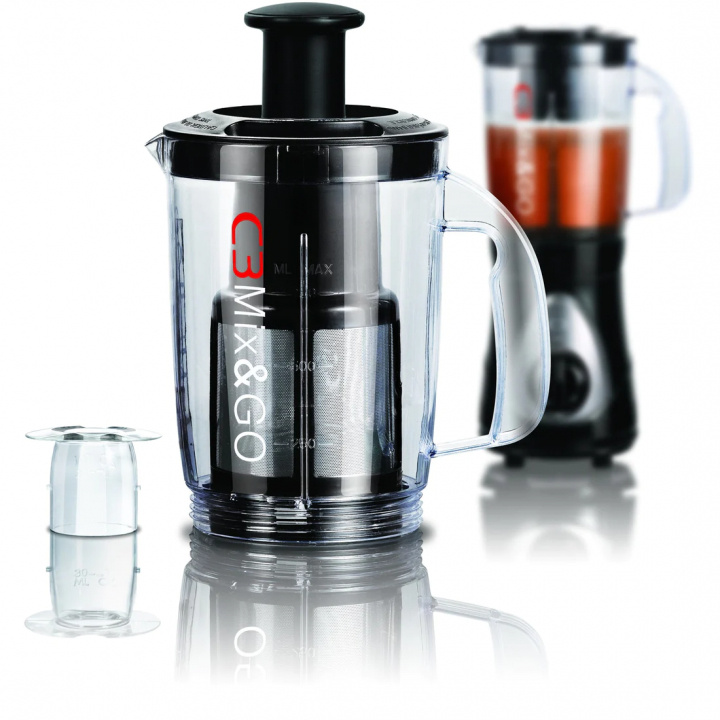 C3 Mix&Go Blender- & Juicer Jar i gruppen HEM, HUSHÅLL & TRÄDGÅRD / Hushållsmaskiner / Matberedare & Köksassistenter / Mixer & Blender hos TP E-commerce Nordic AB (C88227)