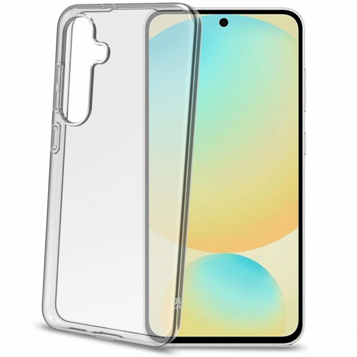 Celly Gelskin TPU Cover Galaxy S24 FE Transparent i gruppen SMARTPHONE & SURFPLATTOR / Mobilskydd / Samsung hos TP E-commerce Nordic AB (C88263)