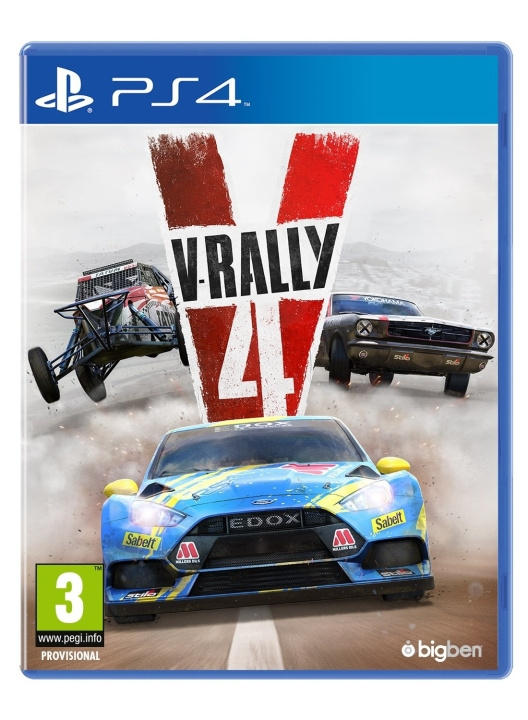 Bigben V-Rally 4 i gruppen HEMELEKTRONIK / Spelkonsoler & Tillbehör / Sony PlayStation 4 / Spel hos TP E-commerce Nordic AB (C88303)