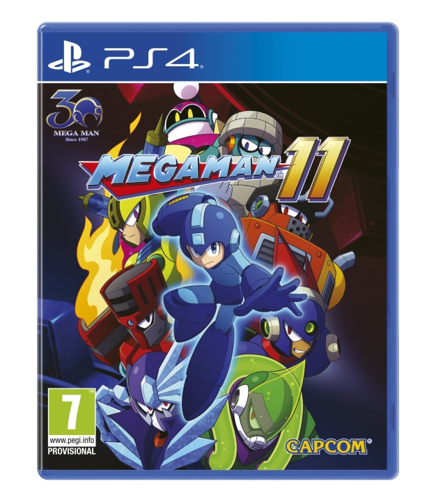 Capcom Megaman 11 i gruppen HEMELEKTRONIK / Spelkonsoler & Tillbehör / Sony PlayStation 4 / Spel hos TP E-commerce Nordic AB (C88332)