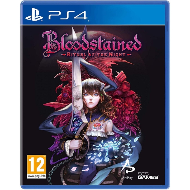 505 Games Bloodstained - Ritual of the Night i gruppen HEMELEKTRONIK / Spelkonsoler & Tillbehör / Sony PlayStation 4 / Spel hos TP E-commerce Nordic AB (C88343)