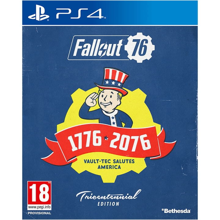 Bethesda Fallout 76 (Tricentennial Edition) i gruppen HEMELEKTRONIK / Spelkonsoler & Tillbehör / Sony PlayStation 4 / Spel hos TP E-commerce Nordic AB (C88350)