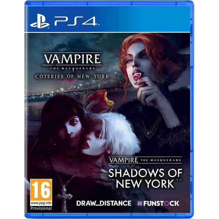 Badland Games Vampire: The Masquerade - Coteries of New York + Shadows of New York (Collector\'s Edition) i gruppen HEMELEKTRONIK / Spelkonsoler & Tillbehör / Sony PlayStation 4 / Spel hos TP E-commerce Nordic AB (C88397)