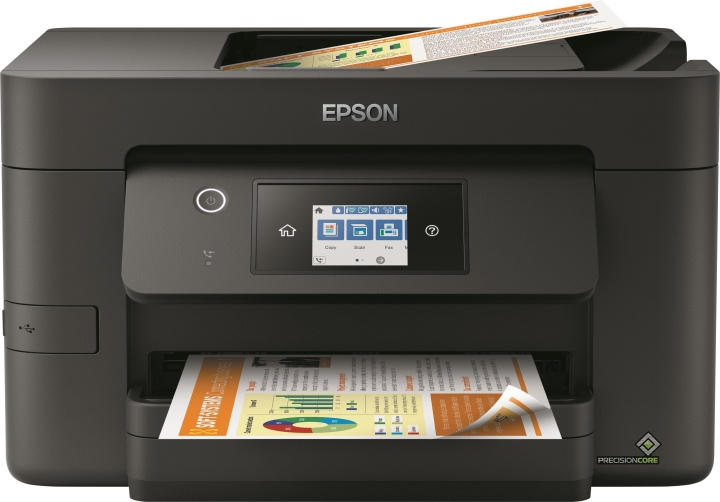 Epson WorkForce Pro WF-3825DWF multifunktionsskrivare i gruppen DATORER & KRINGUTRUSTNING / Skrivare & Tillbehör / Skrivare / 3D-Skrivare & Tillbehör / Skrivare hos TP E-commerce Nordic AB (C88412)