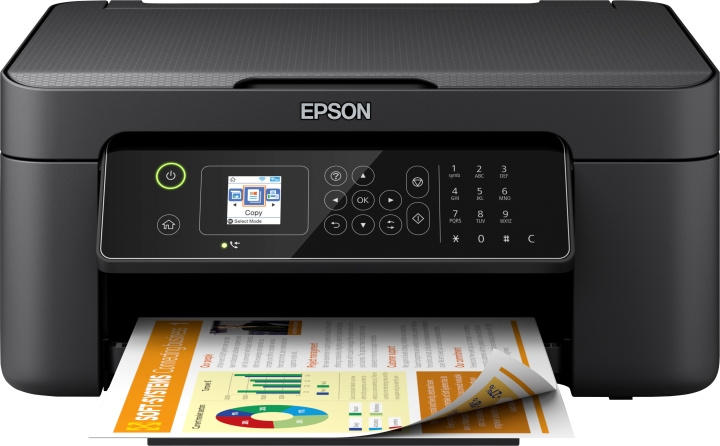 Epson WorkForce Pro WF-3820DWF Skriv ut, skanna, kopiera, faxa i gruppen DATORER & KRINGUTRUSTNING / Skrivare & Tillbehör / Skrivare / 3D-Skrivare & Tillbehör / Skrivare hos TP E-commerce Nordic AB (C88431)