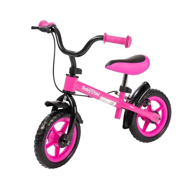 Babytrold Balanscykel - Rosa i gruppen LEKSAKER, BARN- & BABYPRODUKTER / Uteleksaker / Cyklar & Sparkcyklar hos TP E-commerce Nordic AB (C88439)