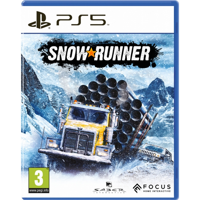 Focus SnowRunner: En MudRunner i gruppen HEMELEKTRONIK / Spelkonsoler & Tillbehör / Sony PlayStation 5 / Spel hos TP E-commerce Nordic AB (C88458)