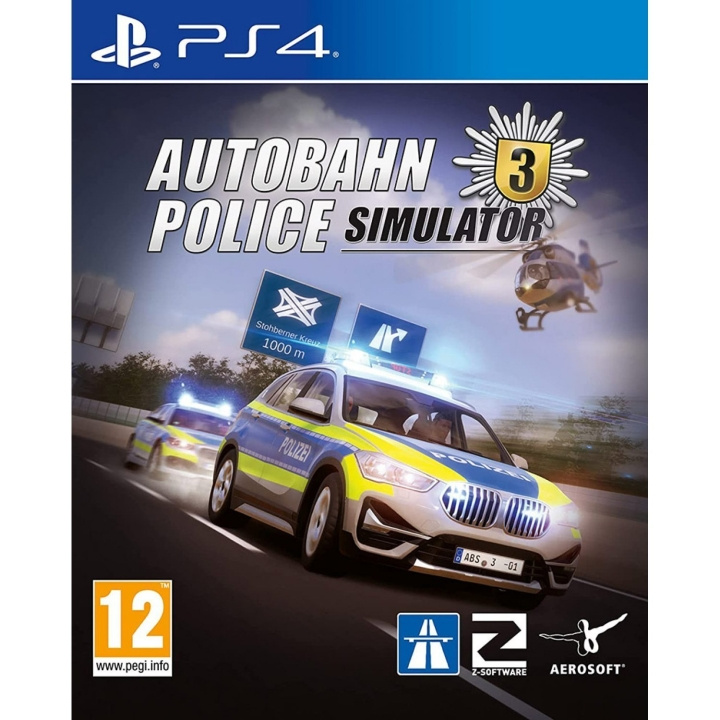 Aerosoft Autobahn Police Simulator 3 i gruppen HEMELEKTRONIK / Spelkonsoler & Tillbehör / Sony PlayStation 4 / Spel hos TP E-commerce Nordic AB (C88482)