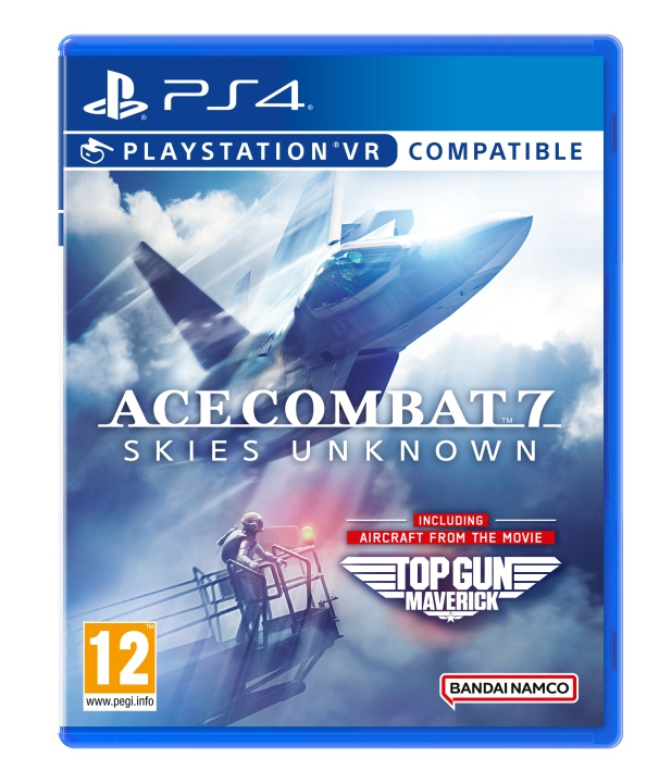 BANDAI NAMCO Ace Combat 7: Skies Unknown (Top Gun: Maverick Edition) i gruppen HEMELEKTRONIK / Spelkonsoler & Tillbehör / Sony PlayStation 4 / Spel hos TP E-commerce Nordic AB (C88493)