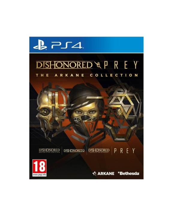 Bethesda Dishonored and Prey: The Arkane Collection i gruppen HEMELEKTRONIK / Spelkonsoler & Tillbehör / Sony PlayStation 4 / Spel hos TP E-commerce Nordic AB (C88508)