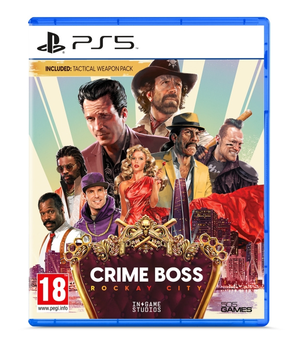 505 Games Crime Boss Rockay City (PS5) i gruppen HEMELEKTRONIK / Spelkonsoler & Tillbehör / Sony PlayStation 5 / Spel hos TP E-commerce Nordic AB (C88551)