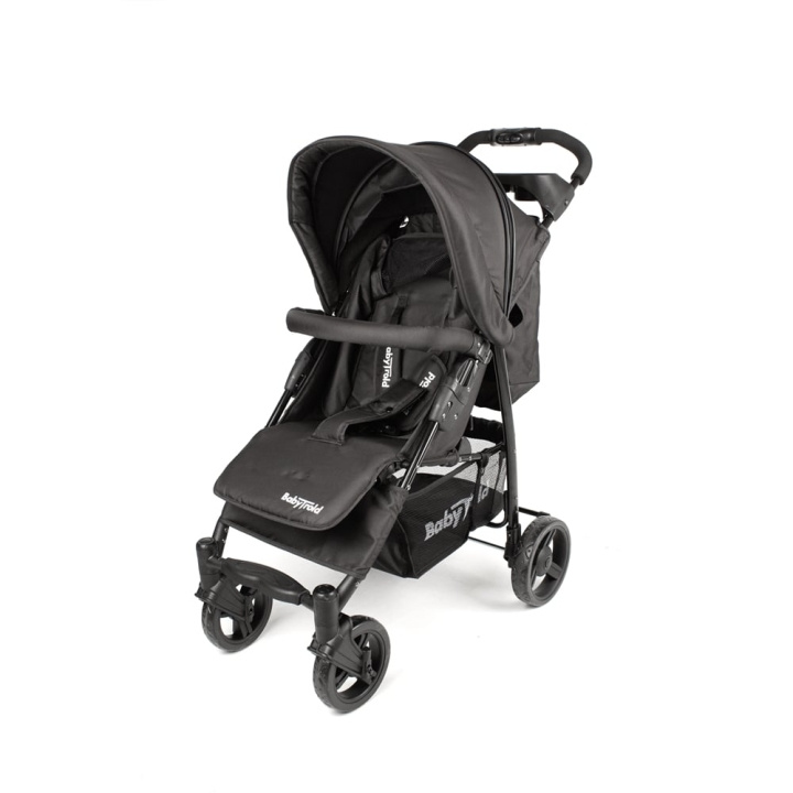 Babytrold Coco Barnvagn Svart i gruppen LEKSAKER, BARN- & BABYPRODUKTER / Barnvagnar & Tillbehör hos TP E-commerce Nordic AB (C88614)