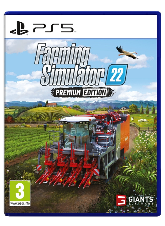 Giants Farming Simulator 22 Premium Edition i gruppen HEMELEKTRONIK / Spelkonsoler & Tillbehör / Sony PlayStation 5 / Spel hos TP E-commerce Nordic AB (C88626)