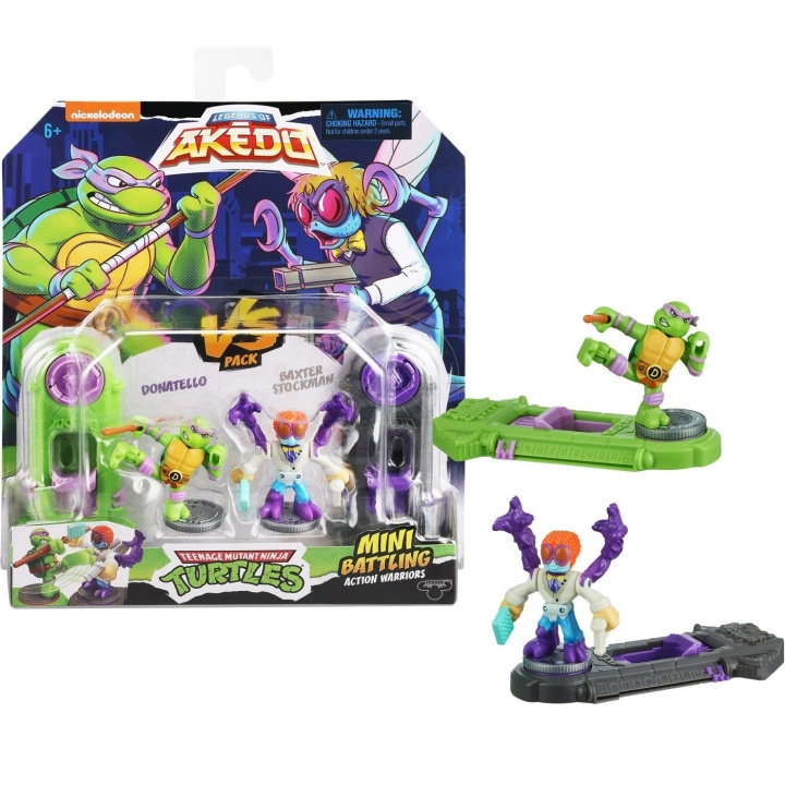 Akedo Teenage Mutant Ninja Turtle Versus Pack - asst. ( 20306 ) i gruppen LEKSAKER, BARN- & BABYPRODUKTER / Leksaker / Figurer, Miniatyrer & tillbehör hos TP E-commerce Nordic AB (C88656)