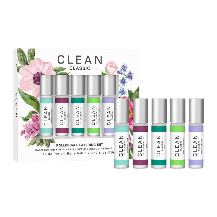 Clean Spring 2024 Giftset 5x5 ml i gruppen SKÖNHET & HÄLSA / Presentkit / Presentkit För Henne hos TP E-commerce Nordic AB (C88706)