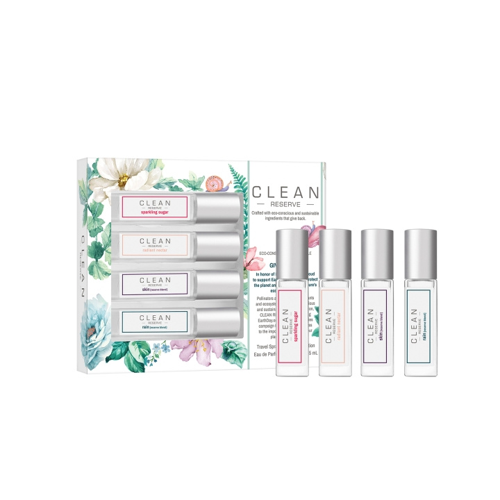 Clean Reserve Spring Layering Collection Giftset EDP 4 x 5 ml i gruppen SKÖNHET & HÄLSA / Presentkit / Presentkit För Henne hos TP E-commerce Nordic AB (C88707)