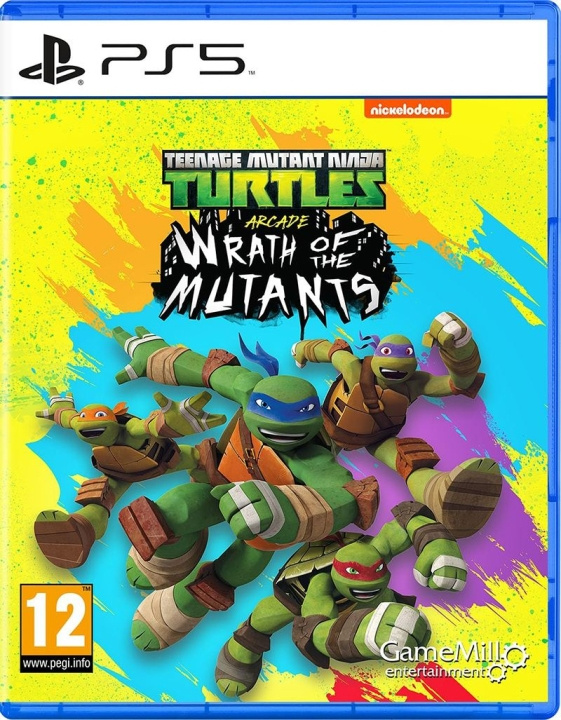 Game Mill Teenage Mutant Ninja Turtles: Wrath of the Mutants i gruppen HEMELEKTRONIK / Spelkonsoler & Tillbehör / Sony PlayStation 5 / Spel hos TP E-commerce Nordic AB (C88770)