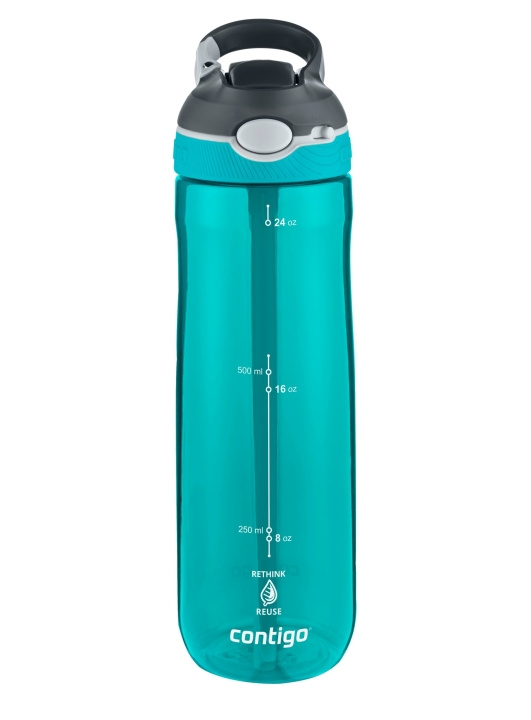 Contigo Ashland Tritan ReNew Vattenflaska 720ml - Scuba i gruppen SPORT, FRITID & HOBBY / Friluftsliv / Termosar & Vattenflaskor hos TP E-commerce Nordic AB (C88857)