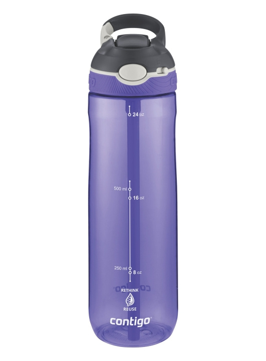 Contigo Ashland Tritan ReNew Vattenflaska 720ml - Grapevine i gruppen SPORT, FRITID & HOBBY / Friluftsliv / Termosar & Vattenflaskor hos TP E-commerce Nordic AB (C88860)