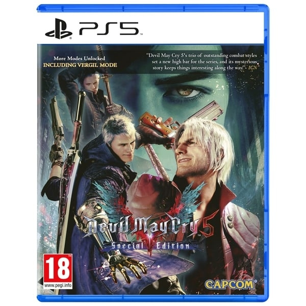 Capcom Devil May Cry 5 (Special Edition) i gruppen HEMELEKTRONIK / Spelkonsoler & Tillbehör / Sony PlayStation 5 / Spel hos TP E-commerce Nordic AB (C88952)