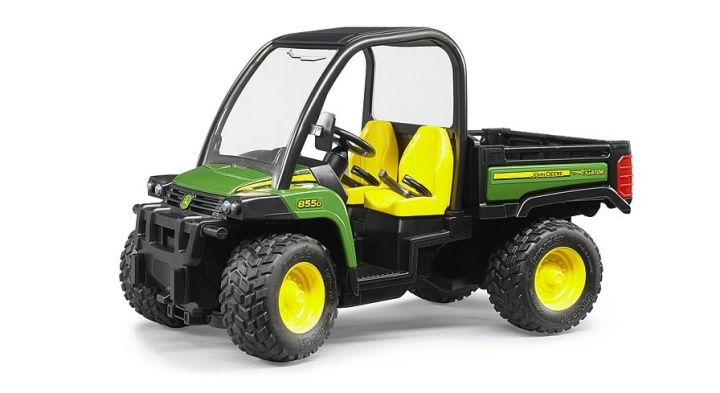 Bruder John Deere Gator XUV 855D (02491) i gruppen LEKSAKER, BARN- & BABYPRODUKTER / Leksaker / Leksaksbilar & andra fordon hos TP E-commerce Nordic AB (C89006)