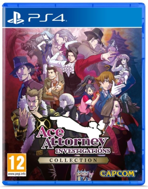 Capcom Ace Attorney Investigations Collection i gruppen HEMELEKTRONIK / Spelkonsoler & Tillbehör / Sony PlayStation 4 / Spel hos TP E-commerce Nordic AB (C89038)