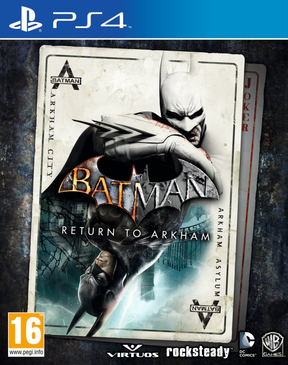 BATMAN : Return to Arkham i gruppen HEMELEKTRONIK / Spelkonsoler & Tillbehör / Sony PlayStation 4 / Spel hos TP E-commerce Nordic AB (C89040)