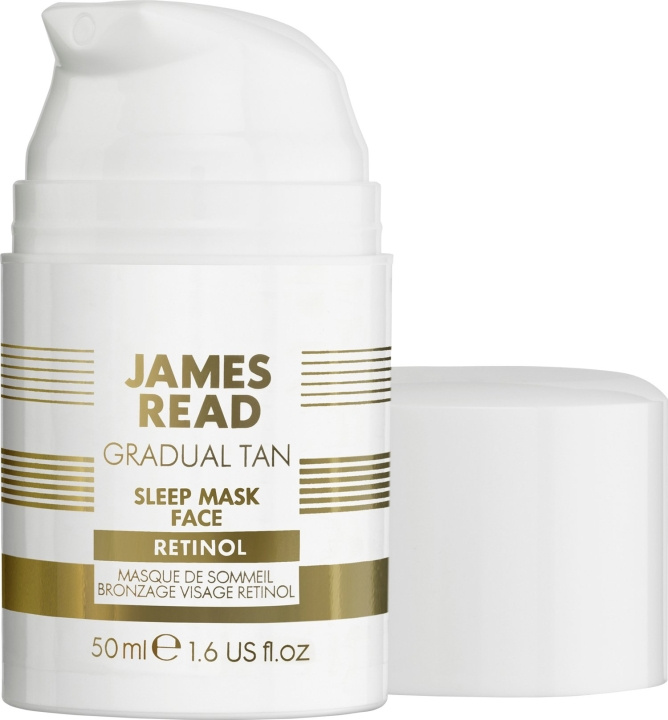 James Read Sleep Mask Tan Retinol 50 ml i gruppen SKÖNHET & HÄLSA / Hudvård / Solskydd & Tanning / Brun utan sol hos TP E-commerce Nordic AB (C89100)