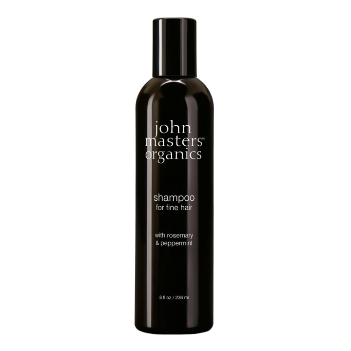 John Masters Organics Schampo för fint hår med Rosmarin & Pepparmynta 236 ml i gruppen SKÖNHET & HÄLSA / Hår & Styling / Hårvårdsprodukter / Schampo hos TP E-commerce Nordic AB (C89138)