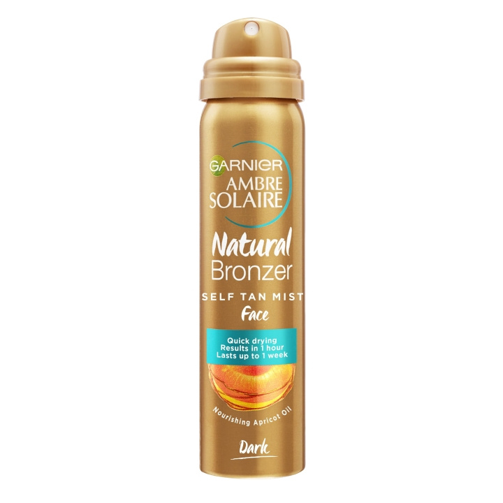 Garnier Natural Bronzer Self Tan Mist Face 75 ml i gruppen SKÖNHET & HÄLSA / Hudvård / Solskydd & Tanning / Brun utan sol hos TP E-commerce Nordic AB (C89159)