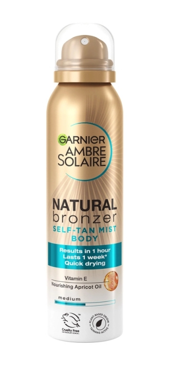 Garnier Natural Bronzer Självbrännare Mist Body 150 ml i gruppen SKÖNHET & HÄLSA / Hudvård / Solskydd & Tanning / Brun utan sol hos TP E-commerce Nordic AB (C89160)