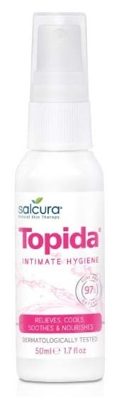 Salcura Topida Intimate Hygiene Spray 50 ml i gruppen SKÖNHET & HÄLSA / Hudvård / Ansiktsvård / Rengöring hos TP E-commerce Nordic AB (C89182)