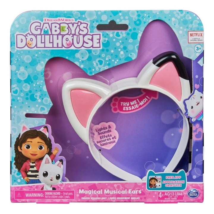 Gabby\'s Dollhouse Magical Musical Ears (6060413) i gruppen LEKSAKER, BARN- & BABYPRODUKTER / Musik, Sång & Bild / Musiktillbehör hos TP E-commerce Nordic AB (C89193)