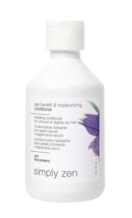 Simply Zen Age Benefit & Återfuktande Balsam 250 ml i gruppen SKÖNHET & HÄLSA / Hår & Styling / Hårvårdsprodukter / Balsam hos TP E-commerce Nordic AB (C89230)