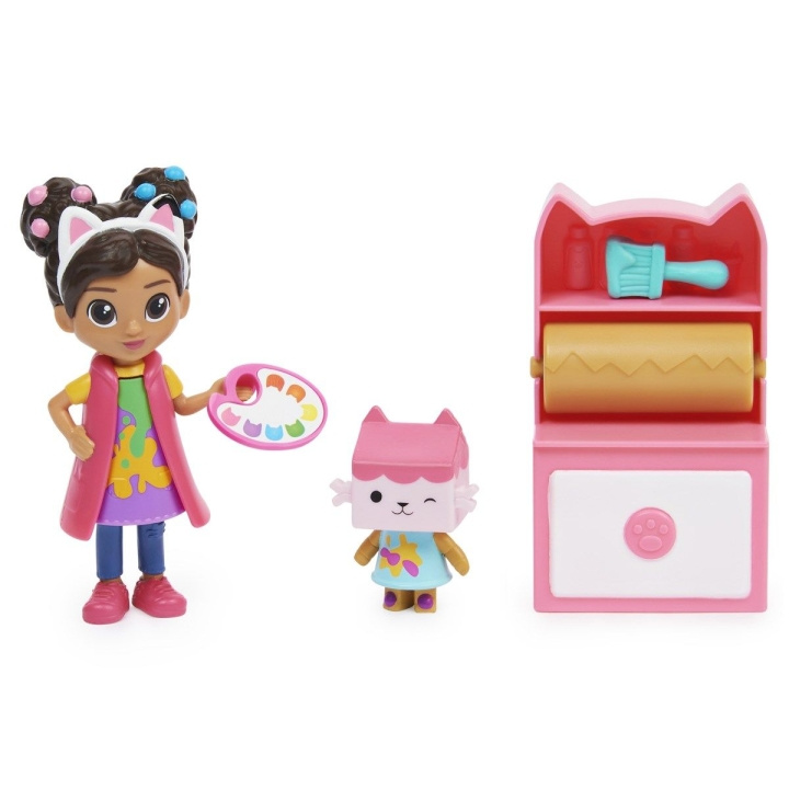 Gabby\'s Dollhouse Cat-tivity Pack - Art Studio (6062025) i gruppen LEKSAKER, BARN- & BABYPRODUKTER / Leksaker / Dockor & Tillbehör hos TP E-commerce Nordic AB (C89234)