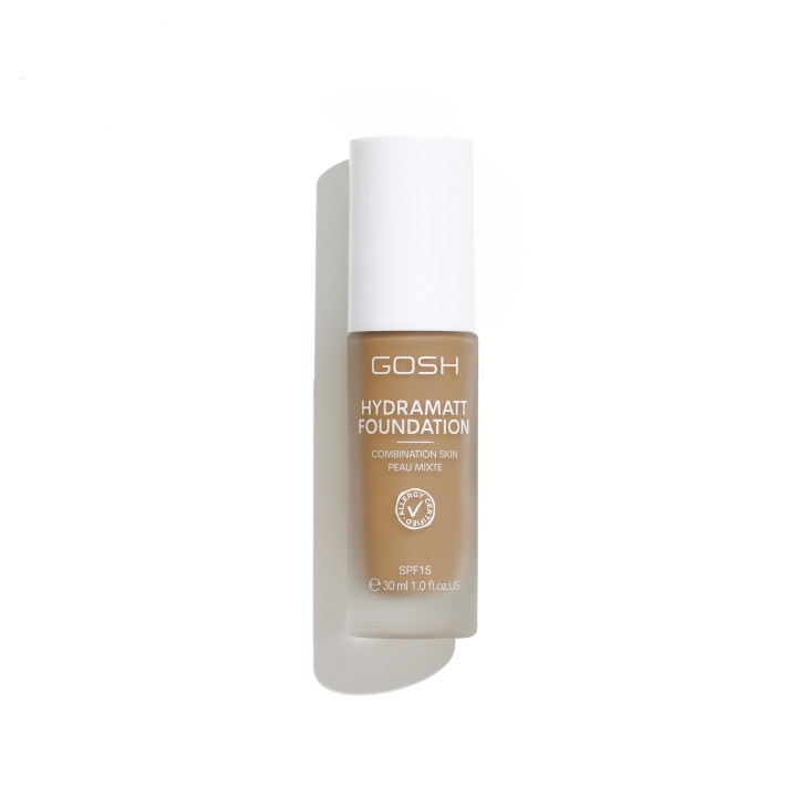 Gosh Hydramatt Foundation Mörk 014Y 30 ml i gruppen SKÖNHET & HÄLSA / Makeup / Basmakeup / Foundation hos TP E-commerce Nordic AB (C89266)