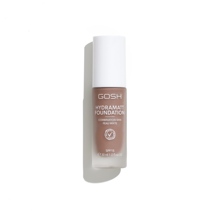 Gosh Hydramatt Foundation Deep 018N 30 ml i gruppen SKÖNHET & HÄLSA / Makeup / Basmakeup / Foundation hos TP E-commerce Nordic AB (C89268)