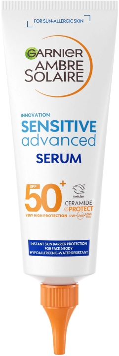 Garnier Ambre Solaire Sensitive Advanced SPF 50 125 ml i gruppen SKÖNHET & HÄLSA / Hudvård / Solskydd & Tanning / Solskydd hos TP E-commerce Nordic AB (C89339)