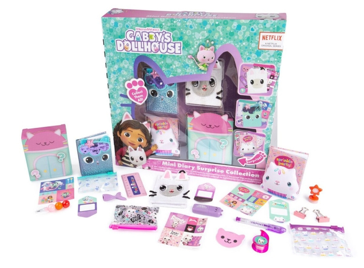 Gabby\'s Dollhouse Mini Diary Collection (204-700002) i gruppen LEKSAKER, BARN- & BABYPRODUKTER / Leksaker / Pyssel hos TP E-commerce Nordic AB (C89434)