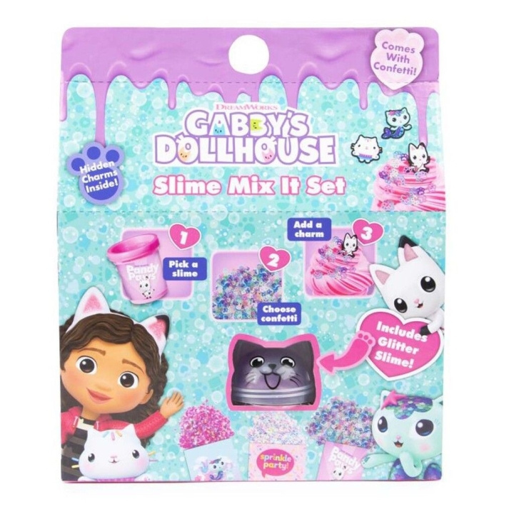 Gabby\'s Dollhouse Slime Mix It Set (204-700009) i gruppen LEKSAKER, BARN- & BABYPRODUKTER / Leksaker / Pyssel hos TP E-commerce Nordic AB (C89436)