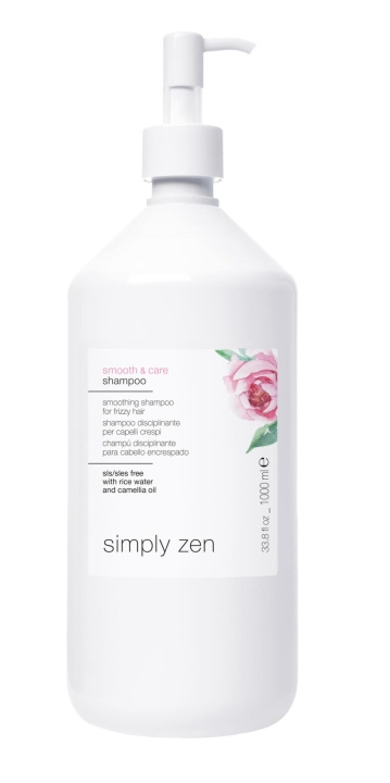 Simply Zen Smooth & Care Schampo 1000 ml i gruppen SKÖNHET & HÄLSA / Hår & Styling / Hårvårdsprodukter / Schampo hos TP E-commerce Nordic AB (C89456)