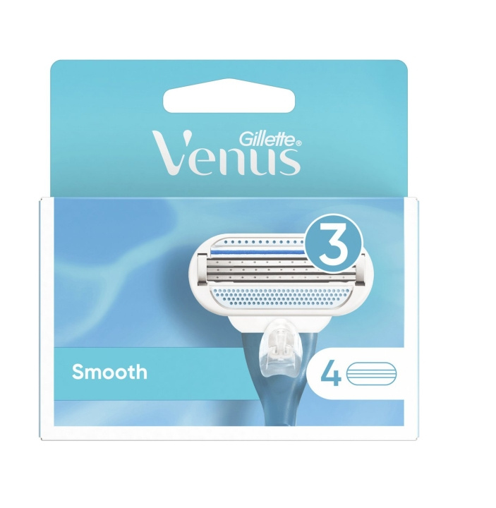 Gillette Venus släta blad 4-pack i gruppen SKÖNHET & HÄLSA / Hår & Styling / Rakning & Trimning / Rakhyvlar & Tillbehör hos TP E-commerce Nordic AB (C89532)