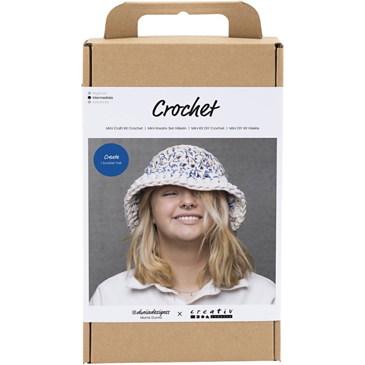 DIY Kit Pysselkit - Virka - Chunky Bucket Hat (977646) i gruppen SPORT, FRITID & HOBBY / Hobby / DIY-kit hos TP E-commerce Nordic AB (C89678)