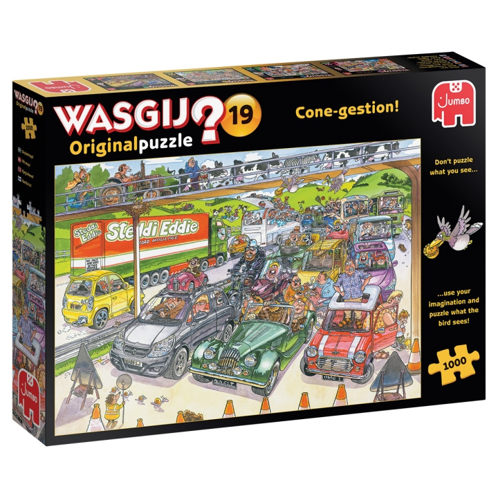 Wasgij Original 19 - Cone-gestion! (1000 bitar) (1119801819) i gruppen SPORT, FRITID & HOBBY / Hobby / Pussel hos TP E-commerce Nordic AB (C89702)