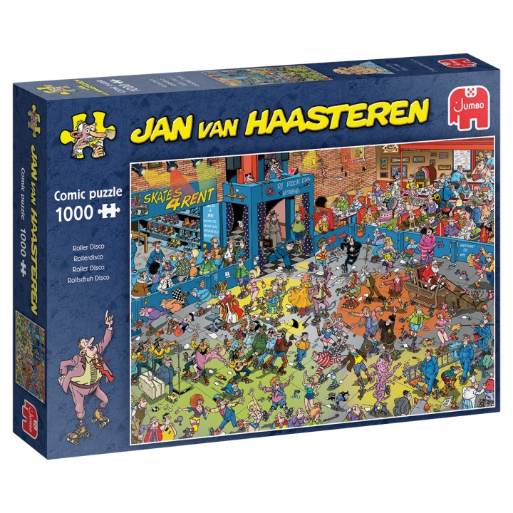 Jan van Haasteren Roller Disco (1000 bitar) (1119801837) i gruppen SPORT, FRITID & HOBBY / Hobby / Pussel hos TP E-commerce Nordic AB (C89715)