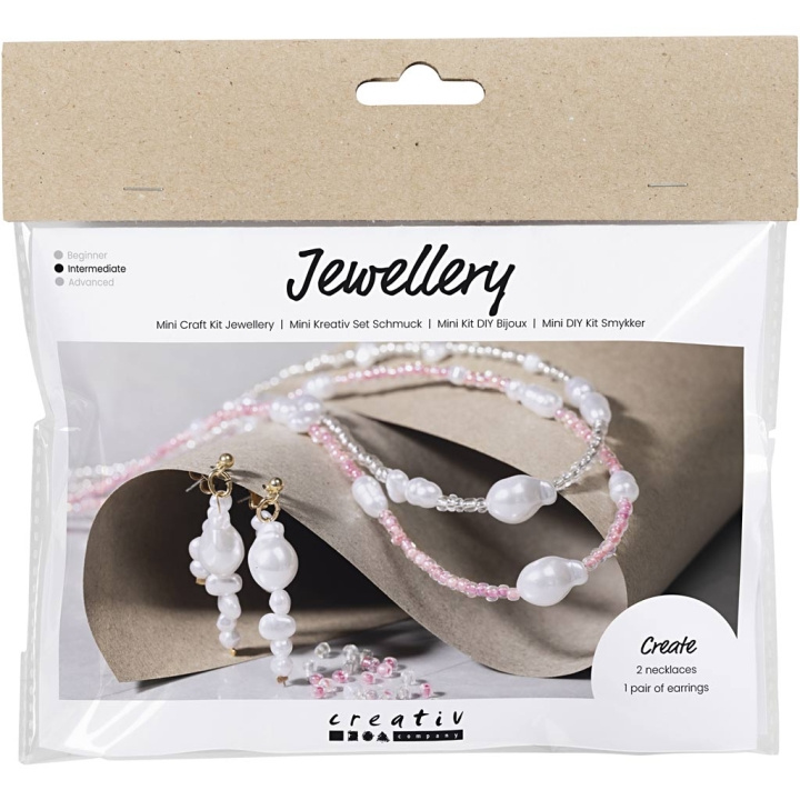 DIY Kit Minipysselkit - Smycken - Halsband & örhängen (977724) i gruppen SPORT, FRITID & HOBBY / Hobby / DIY-kit hos TP E-commerce Nordic AB (C89728)