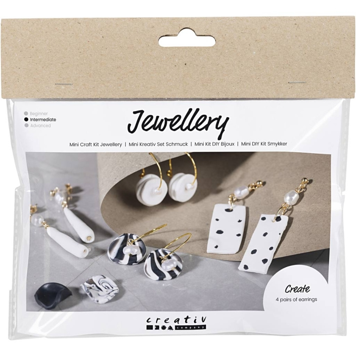 DIY Kit Minipysselkit - Smycken - Örhängen (977737) i gruppen SPORT, FRITID & HOBBY / Hobby / DIY-kit hos TP E-commerce Nordic AB (C89730)