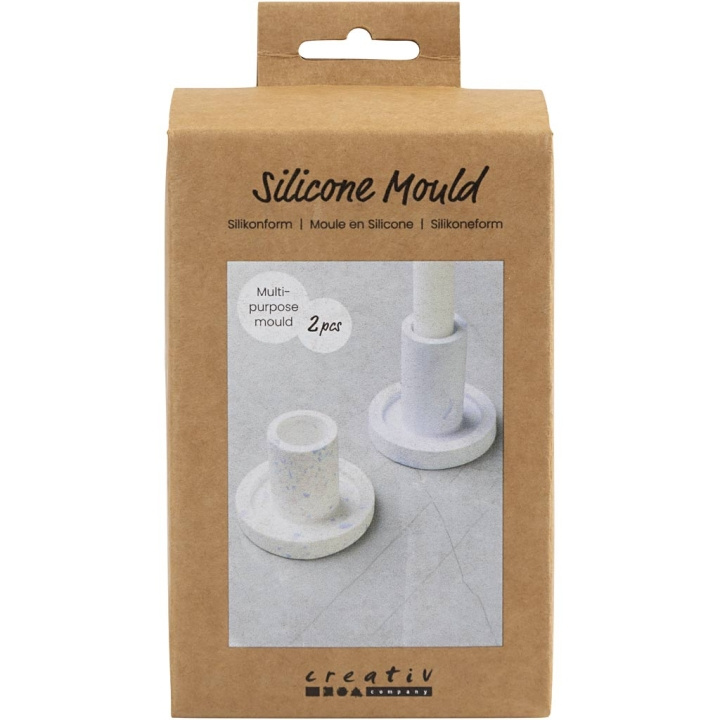 DIY Kit Silikonform - Ljuslykta Holde (371211) i gruppen SPORT, FRITID & HOBBY / Hobby / DIY-kit hos TP E-commerce Nordic AB (C89749)